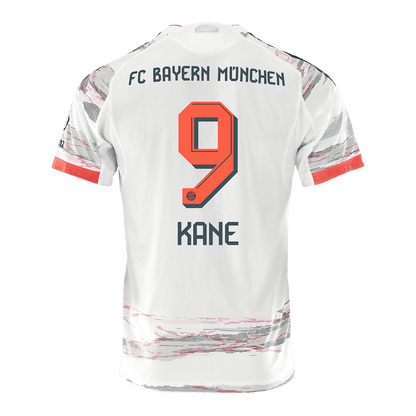 Bayern Munich Tröja KANE #9 2025/26 Borta Vit-12