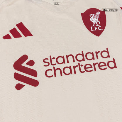 Liverpool Tröja 2025/26 Borta Vit-6