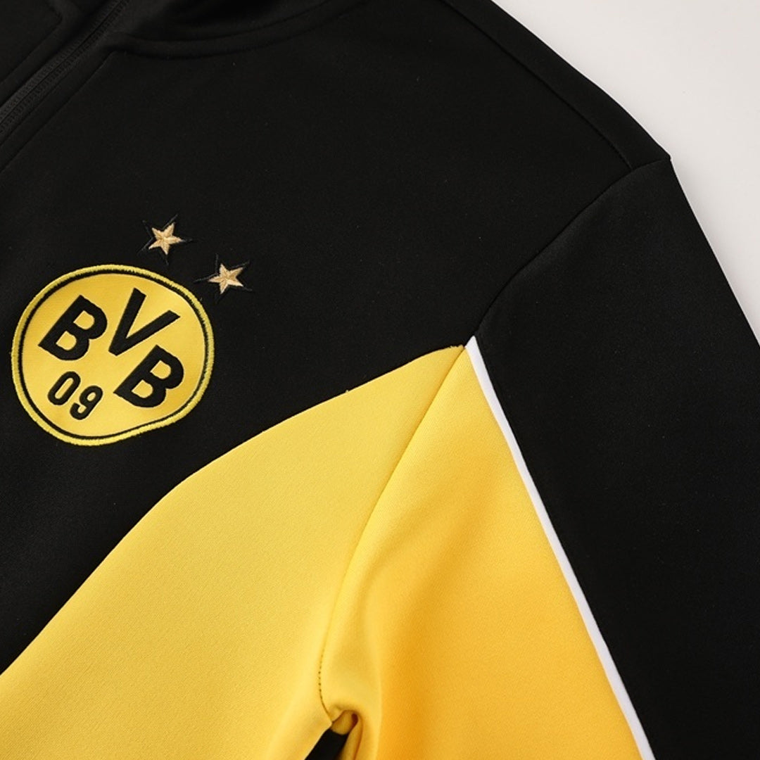 Borussia Dortmund Träningsset (Jacka+Byxor) 2025/26 Gul-12