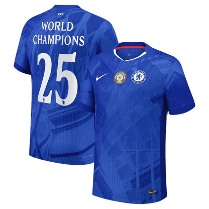 Chelsea Tröja WORLD CHAMPIONS #25 2025/26 Hemma Blå