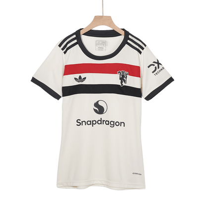 Manchester United Tröja 2024/25 Tredje Vit Dam-11