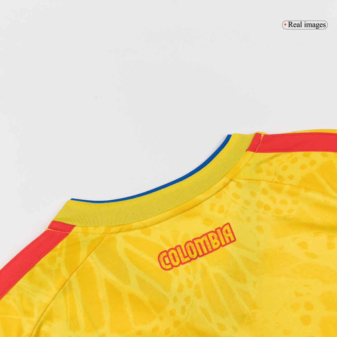 Colombia Tröja LUIS DíAZ #7 2026 Hemma Gul