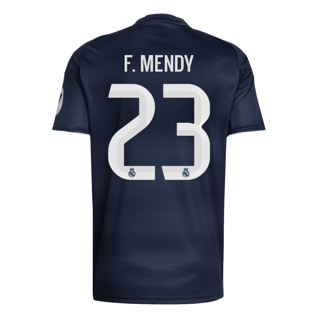 F.MENDY #23 Real Madrid Tröja 2025/26 Borta Premium Mörkblå