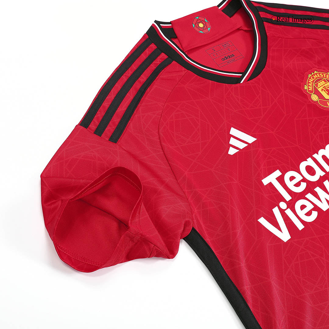 Manchester United Tröja HØJLUND #11 2023/24 Hemma Röd-7