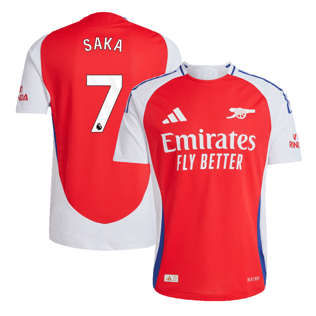 Arsenal Tröja SAKA #7 2024/25 Hemma Röd