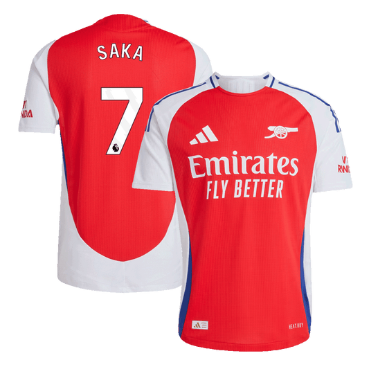 Arsenal Tröja SAKA #7 2024/25 Hemma Röd