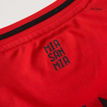 Bayern Munich Tröja 2024/25 Hemma Röd Barn-4