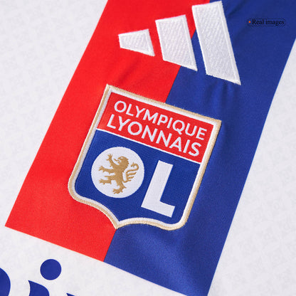 Olympique Lyonnais Tröja 2025/26 Hemma Vit-7