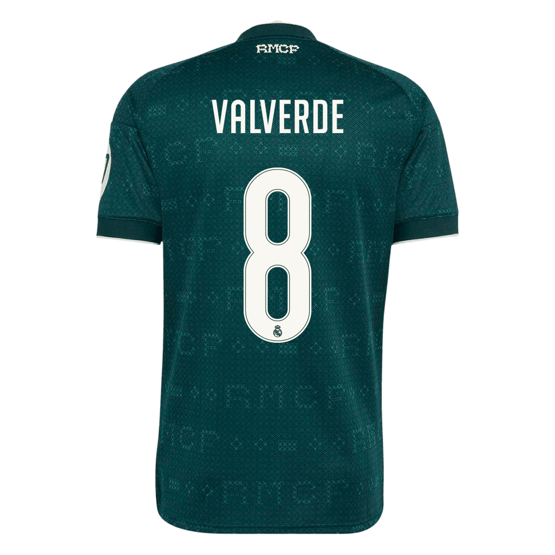 Real Madrid Tröja VALVERDE #8 2026/27 Borta Grön
