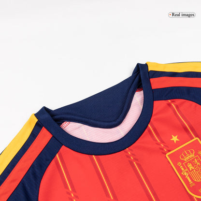 Spanien Tröja 2026 Hemma Röd Barn Premium-10