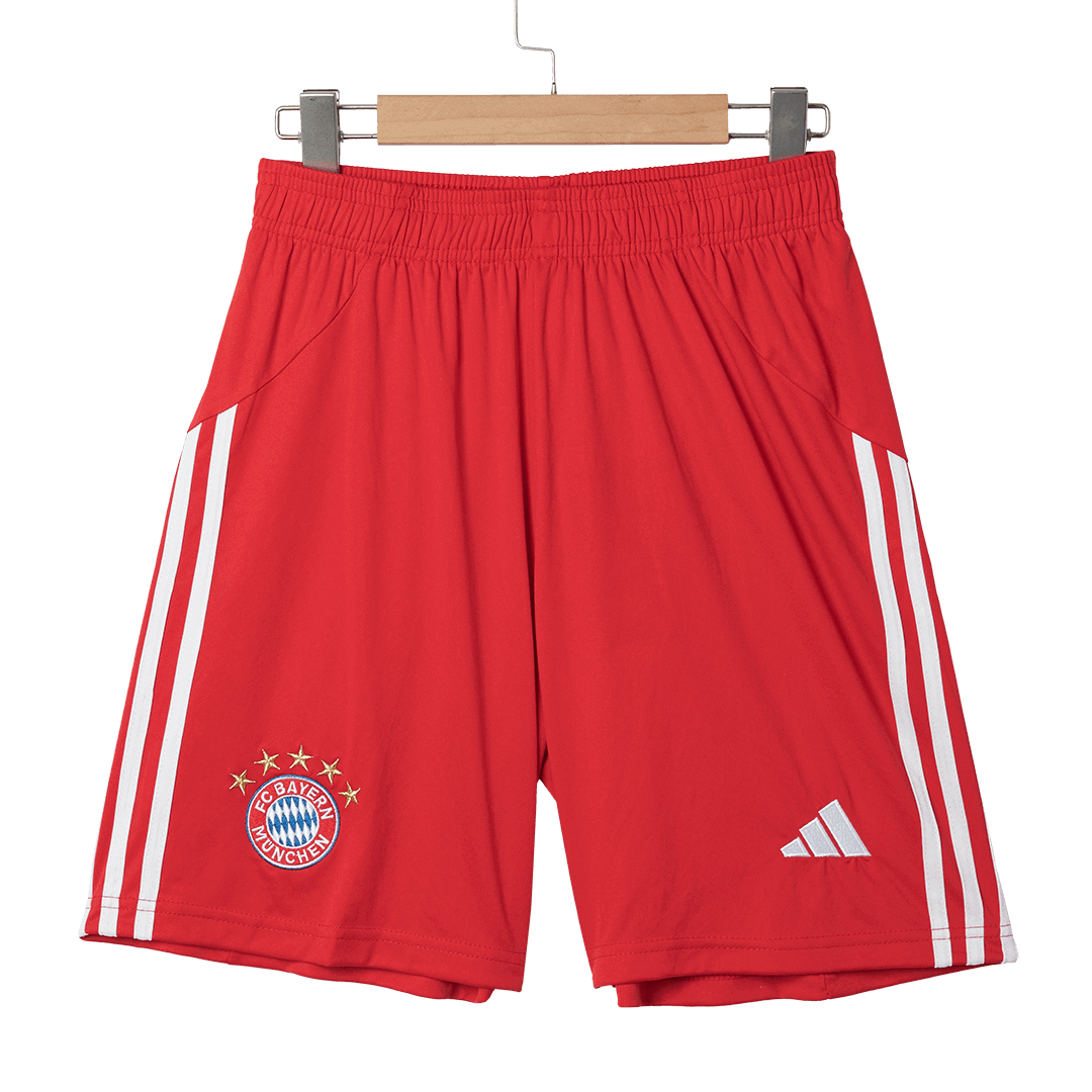 Bayern Munich Shorts 2025/26 Hemma Röd-7