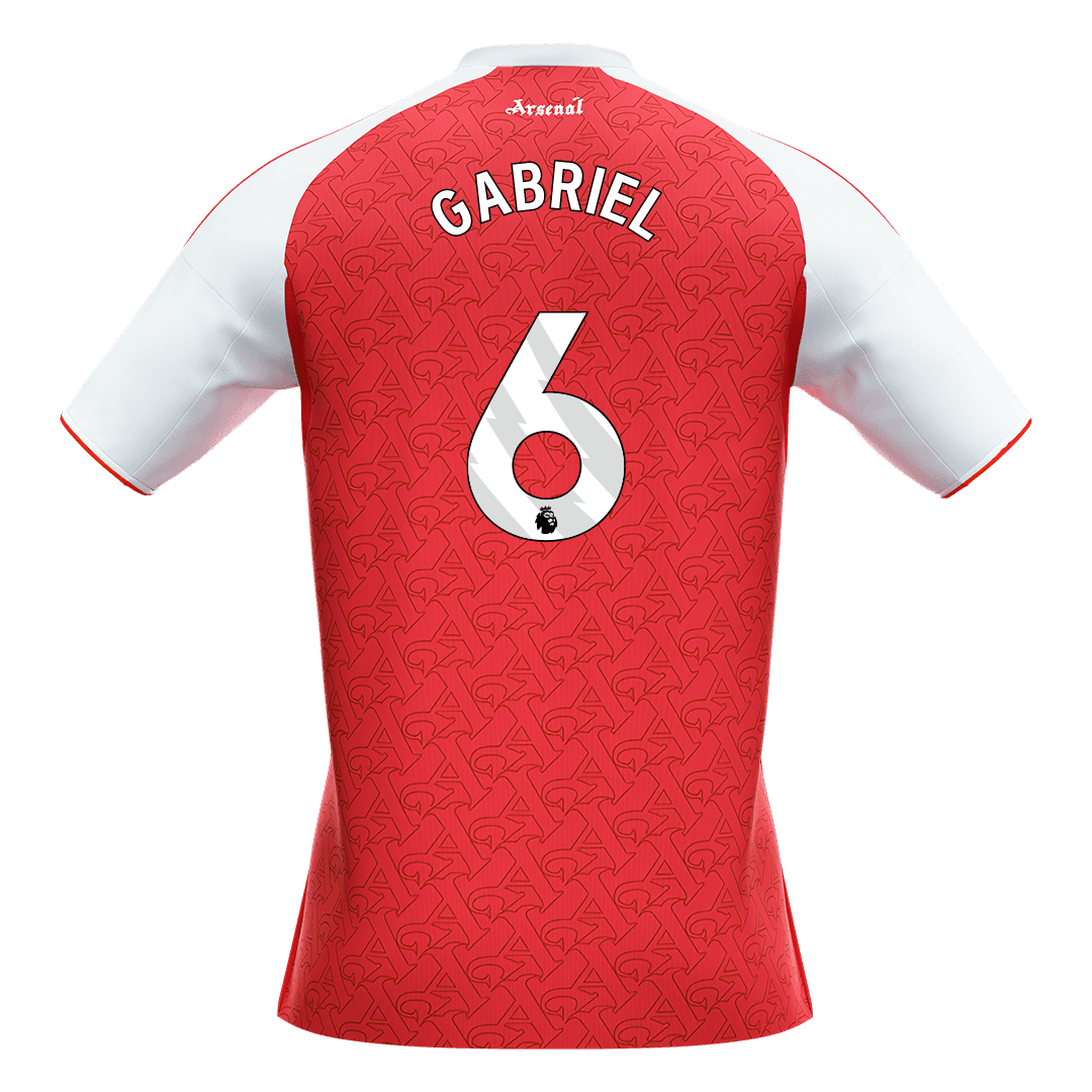 GABRIEL #6 Arsenal Tröja 2025/26 Hemma Premium Röd-10