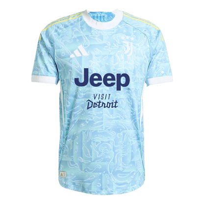 Juventus Tröja KALULU #15 2025/26 Borta Blå-8