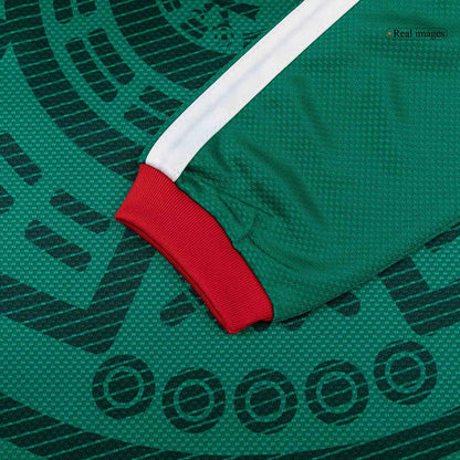Mexiko Tröja 2026 Hemma Långärmad Grön-4