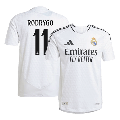 Real Madrid Tröja RODRYGO #11 2024/25 Hemma Vit