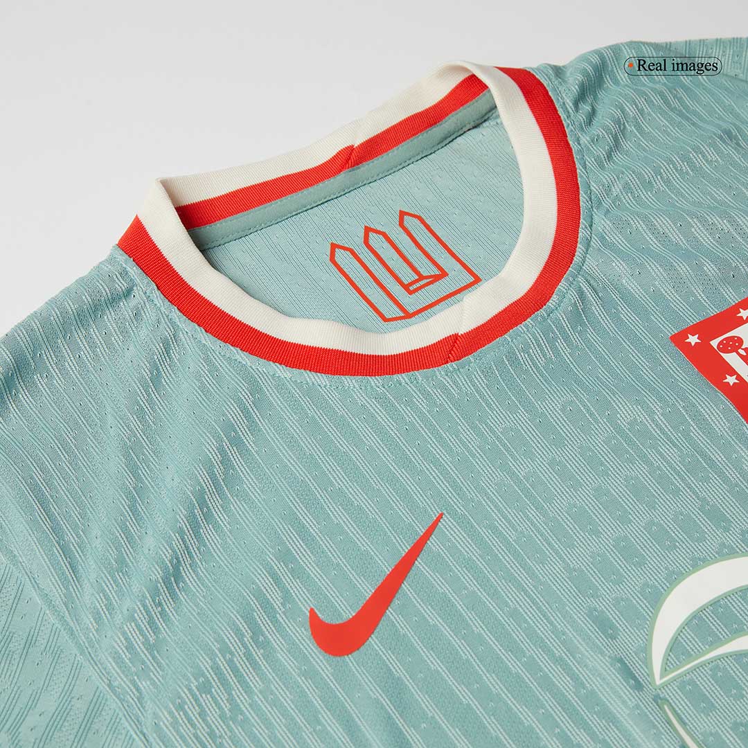 Atletico Madrid Tröja J.ALVAREZ #19 2024/25 Borta Autentisk Grön