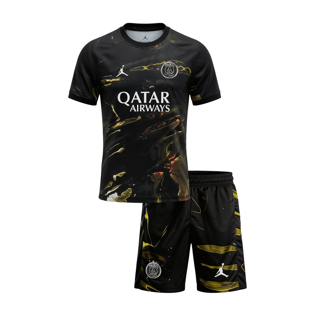 PSG Tröja 2025/26 Svart Barn