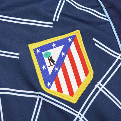 Atletico Madrid Bortatröja 2004/05 Retro Tröja
 Mörkblå-6