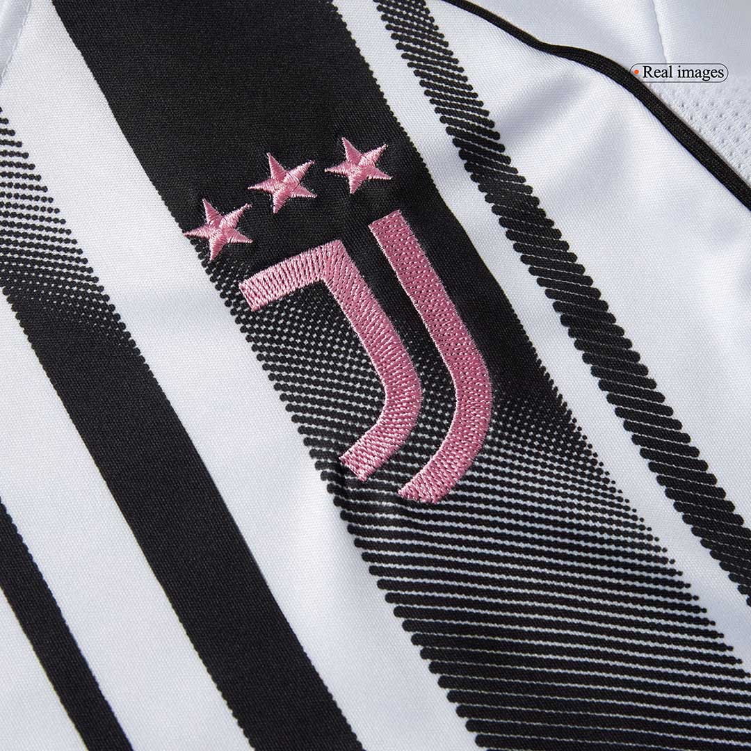 Juventus Tröja 2025/26 Hemmaställ Svart & Vitt Barn-8