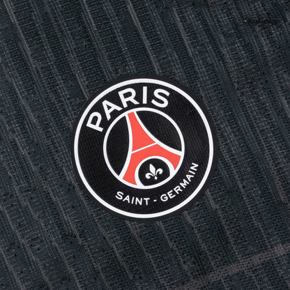 PSG Tröja 2025/26 Fourth Away Autentisk Svart-7