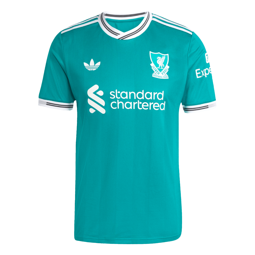 Liverpool Tröja 2025/26 Tredje Grön