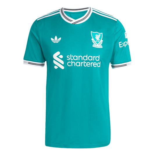 Liverpool Tröja 2025/26 Tredje Grön