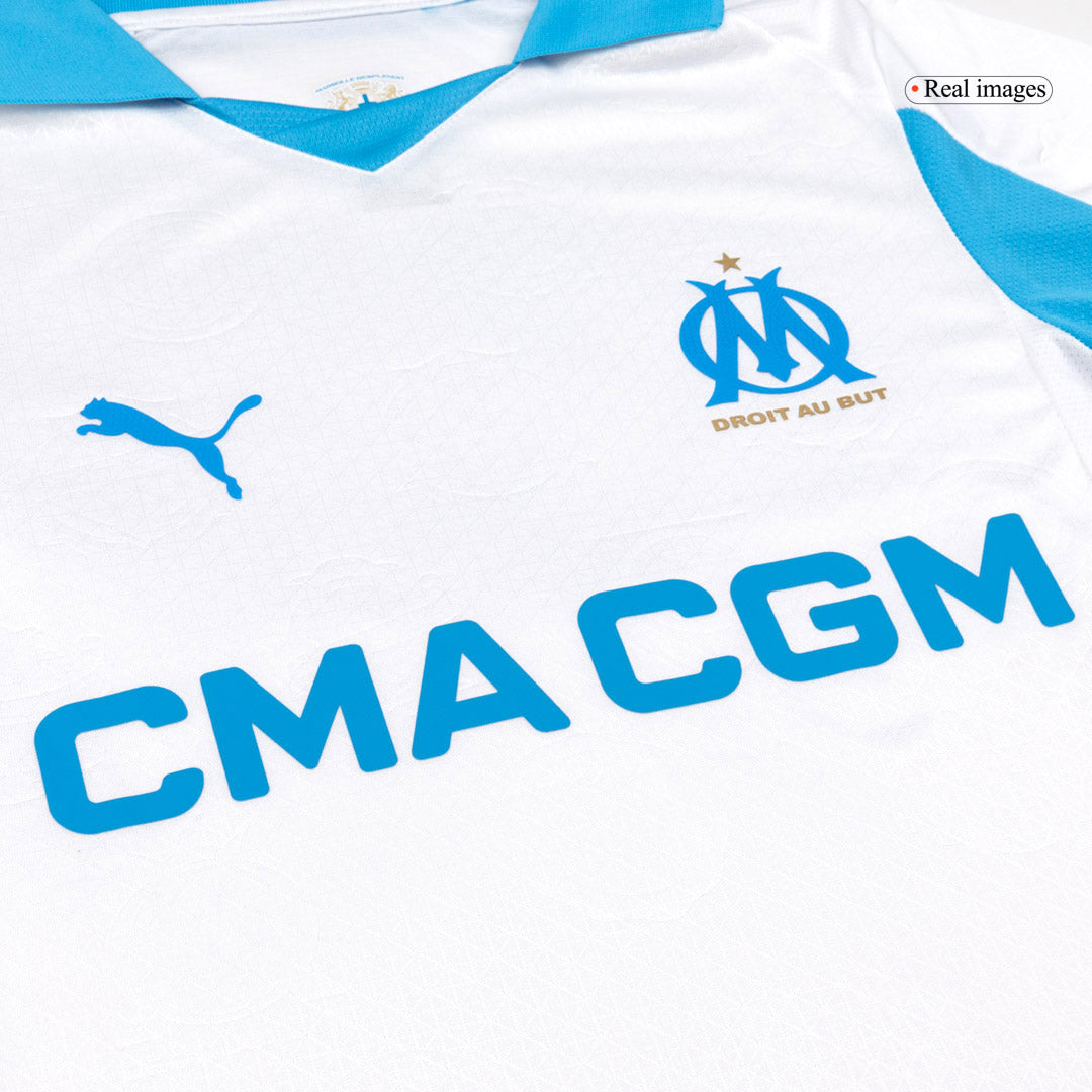 Marseille Tröja 2025/26 Hemma Autentisk Vit