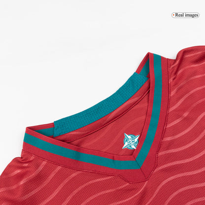 Portugal Tröja 2026 Hemma Långärmad Röd-7