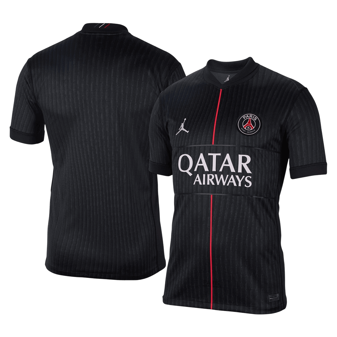 PSG Tröja 2025/26 Fourth Away Svart-8