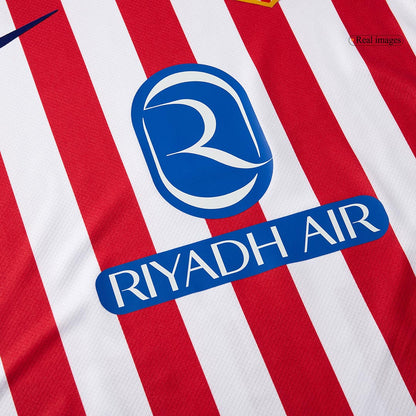 Atletico Madrid Tröja SØRLOTH #9 2025/26 Hemma Röd & Vit-6