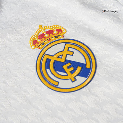 Real Madrid Tröja MBAPPÉ #9 2024/25 Hemma Vit-8