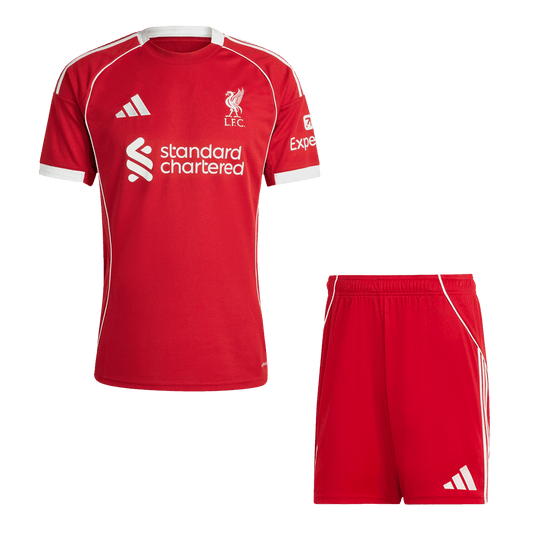 Liverpool Tröja Hemmaställ 2025/26 Röd