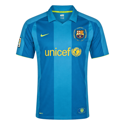 Barcelona Bortatröja 2007/08 Retro Tröja
 Blå