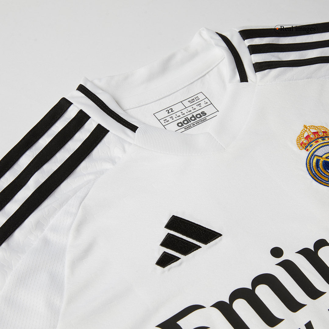 Real Madrid Tröja BELLINGHAM #5 2024/25 Hemma Vit Barn