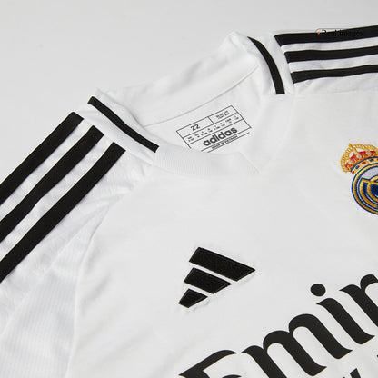 Real Madrid Tröja BELLINGHAM #5 2024/25 Hemma Vit Barn-9