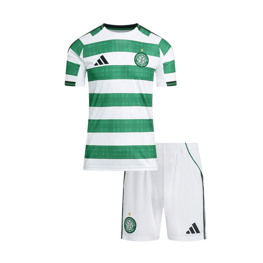 Celtic Tröja 2025/26 Hemma Green&White Barn