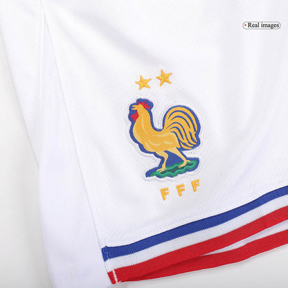 Frankrike Shorts Euro 2024 Hemma Vit-4