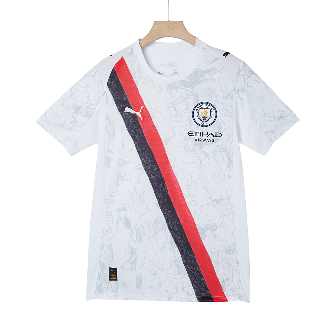Manchester City Tröja REIJNDERS #4 2025/26 Vit-10