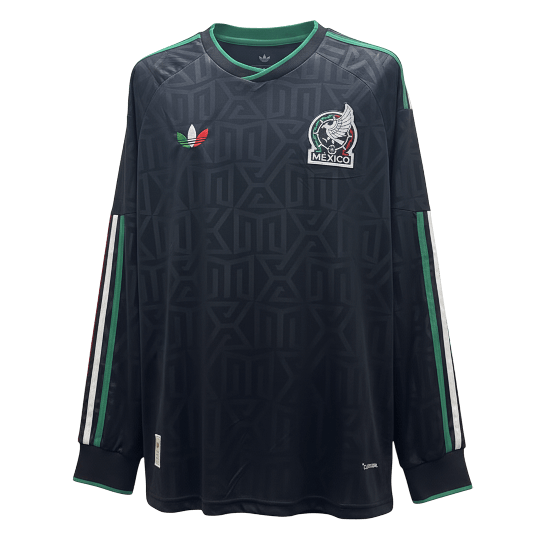 Mexiko Tröja 2026 Långärmad Svart