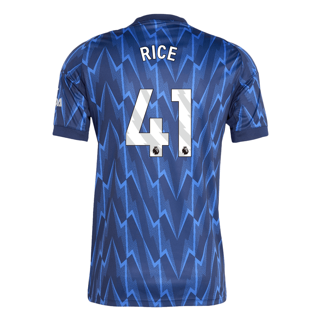 Arsenal Tröja RICE #41 2025/26 Borta Blå