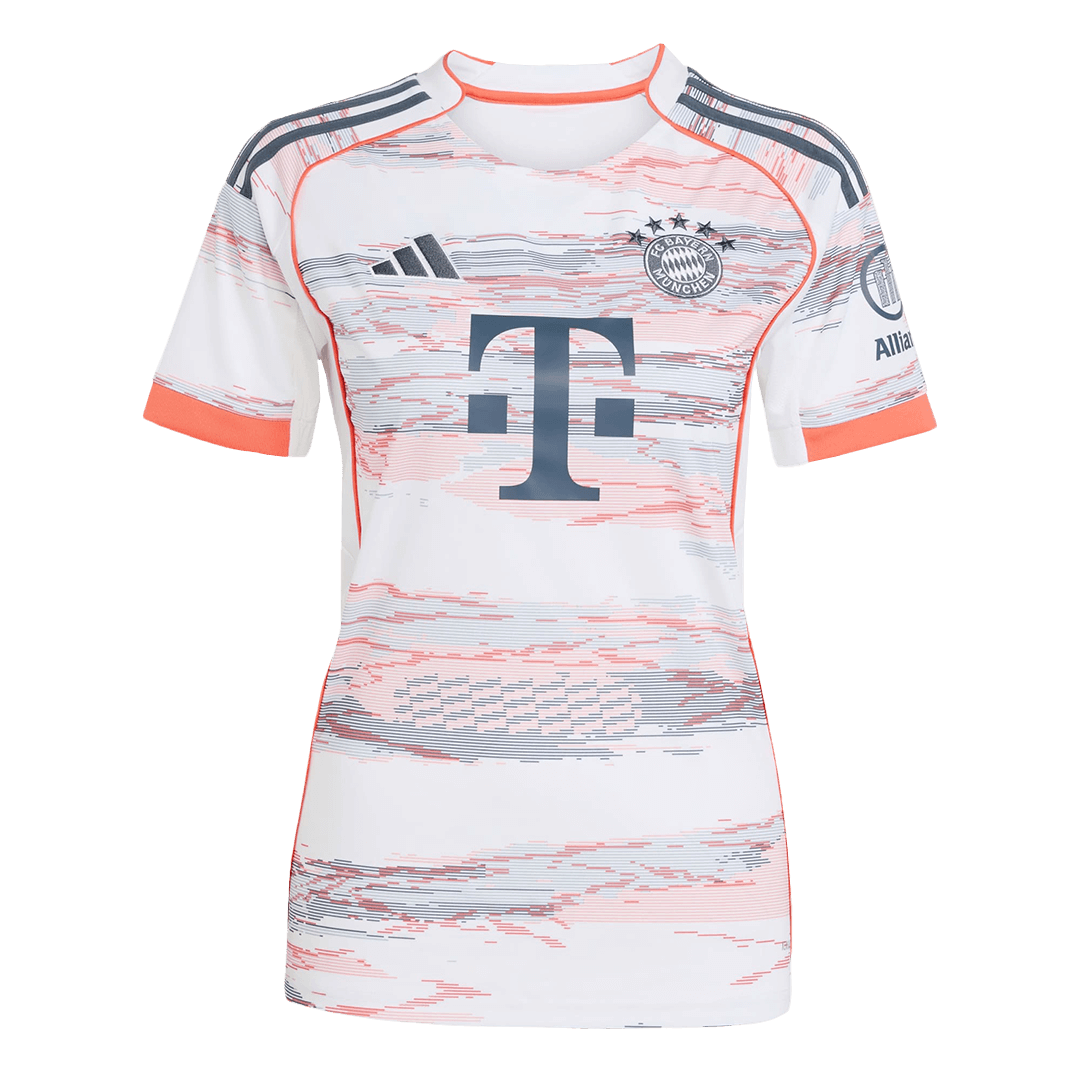 Bayern Munich Tröja 2025/26 Borta Vit Dam