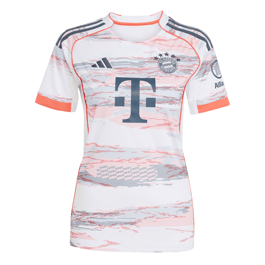 Bayern Munich Tröja 2025/26 Borta Vit Dam