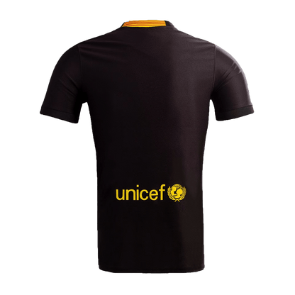 Barcelona Tredjetröja 2013/14 Retro Tröja
 Svart-10