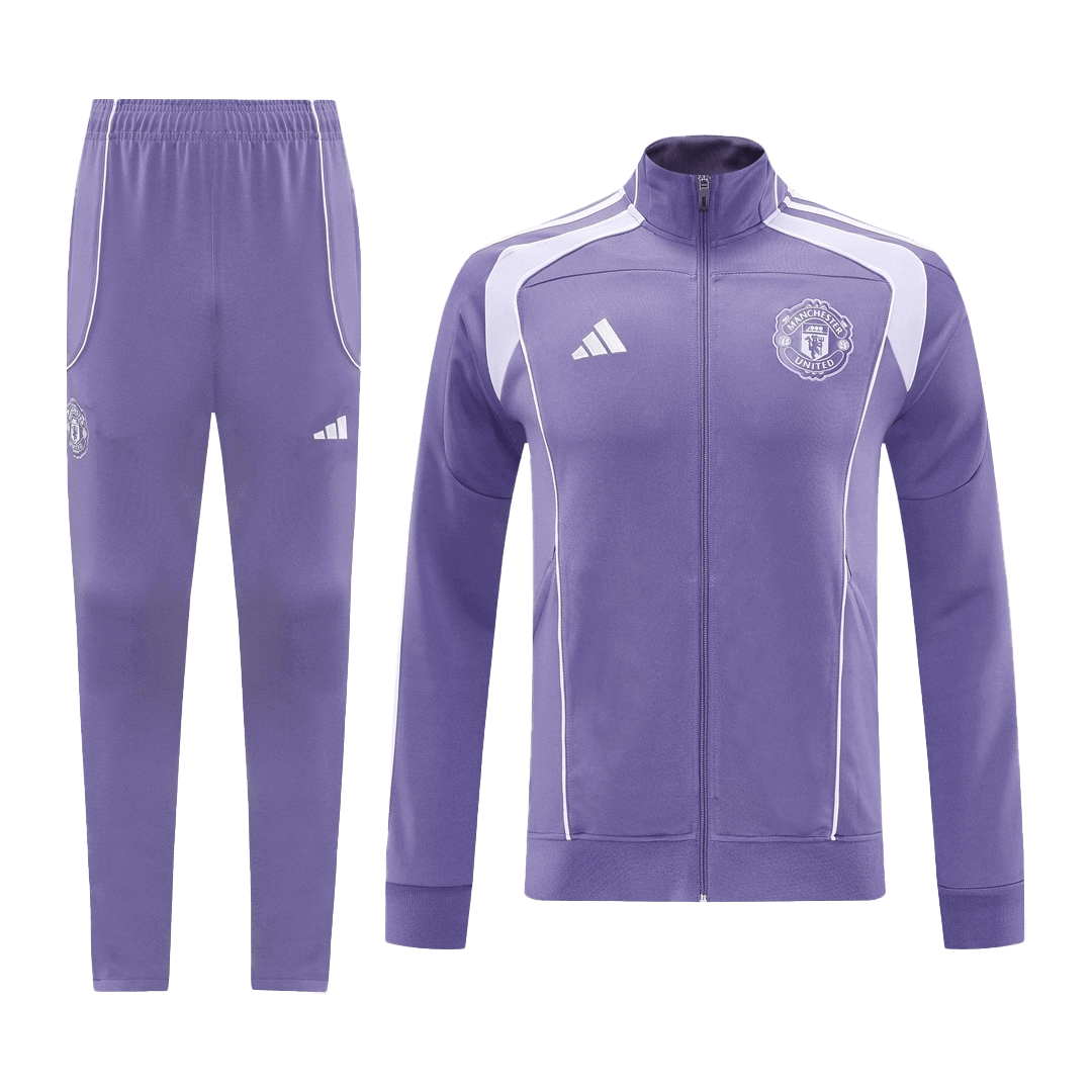 Manchester United Träningsset (Jacka+Byxor) 2025/26 Lila