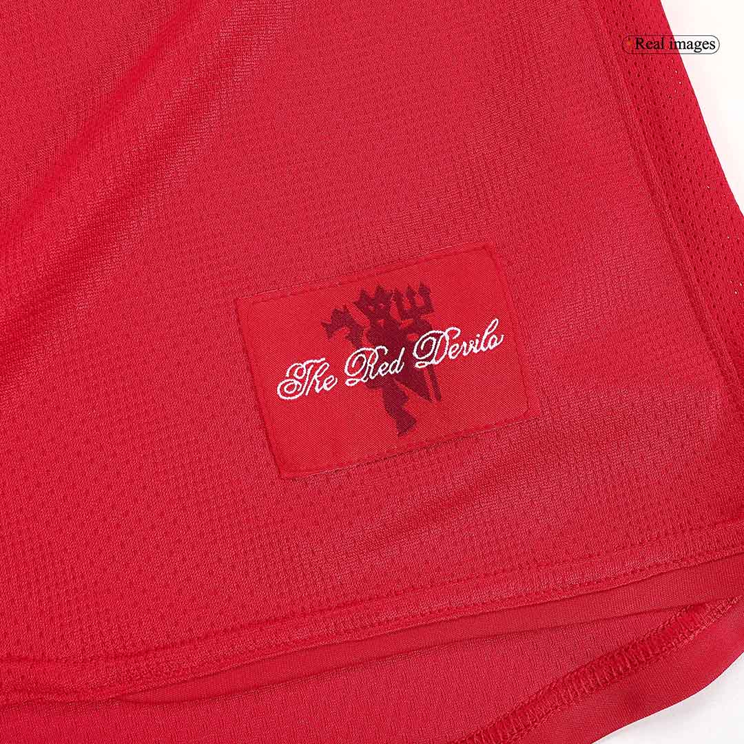 Manchester United Hemmatröja 2007/08 Retro Tröja-4