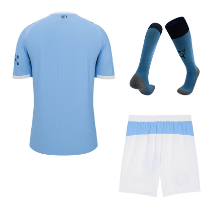 Manchester City Tröja Hemmaställ 2025/26 Blå-11