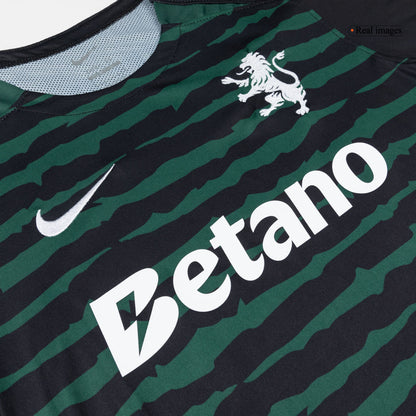 Sporting CP Tröja 2025/26 Grön & Svart-5