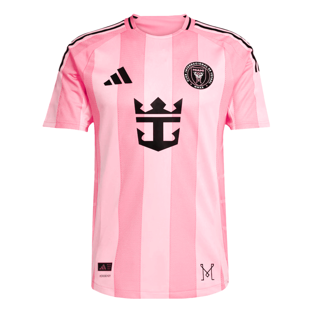 Inter Miami CF Tröja DE PAUL #7 2025 Hemma Rosa-13