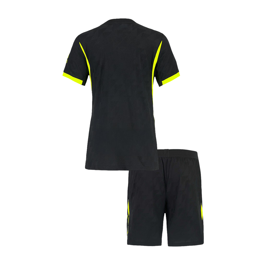 Atletico Madrid Tröja 2026/27 Borta Svart Barn-2