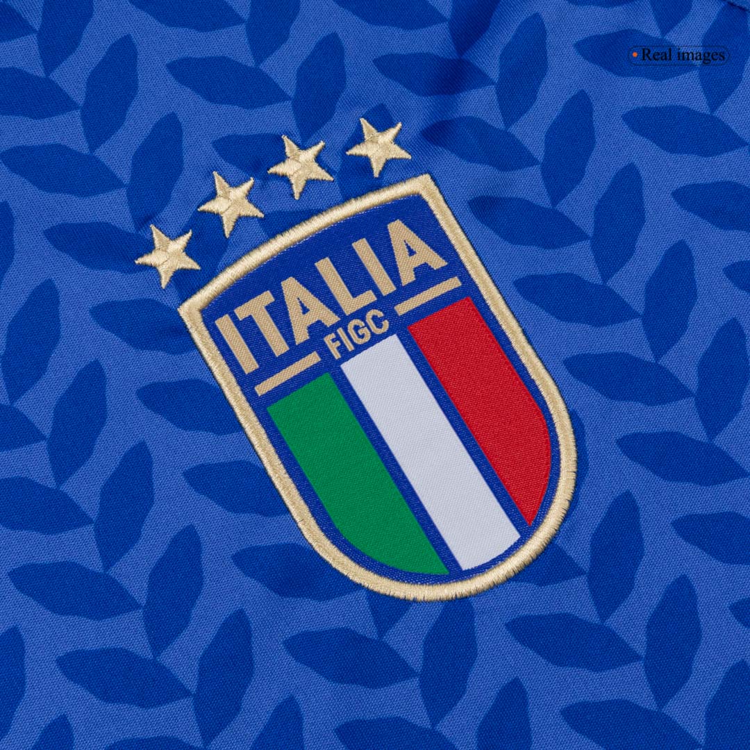 Italien Tröja 2026 Hemma Långärmad Blå